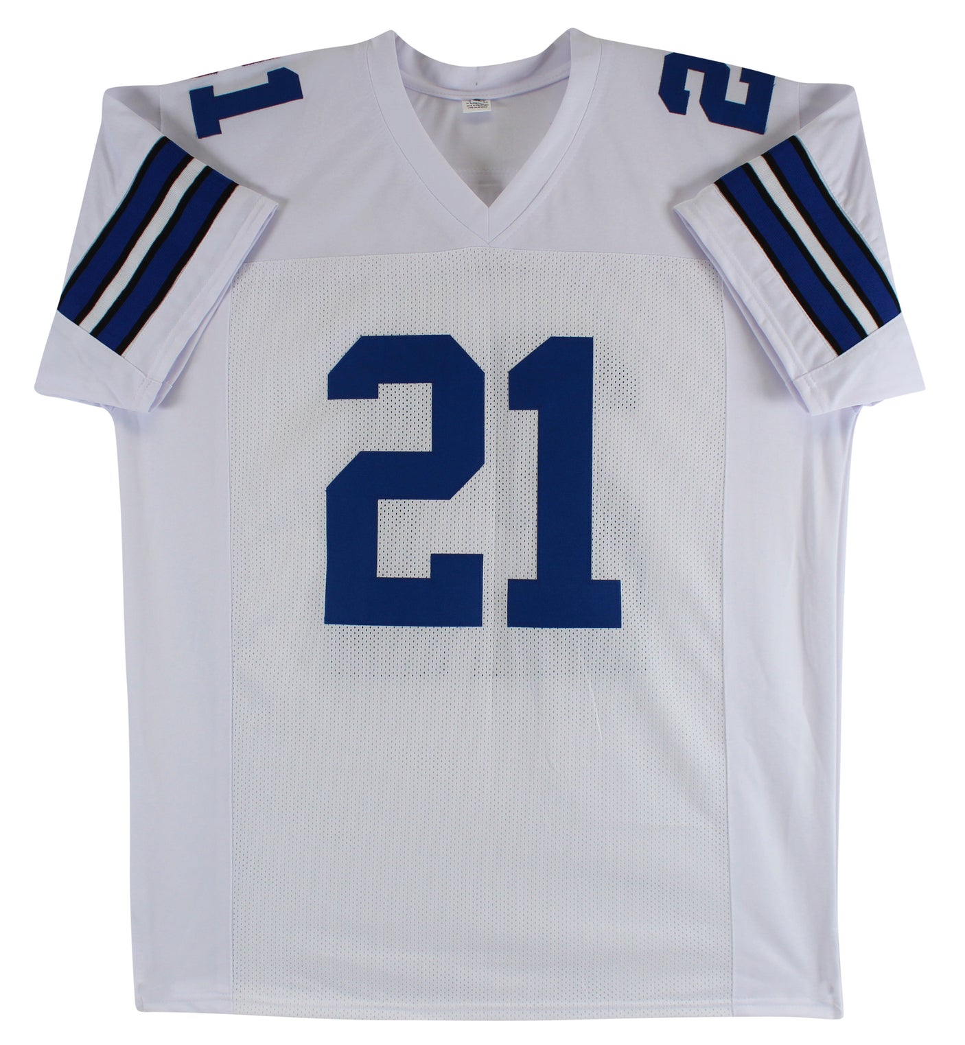 Ezekiel Elliott Authentic Signed White Pro Style Jersey BAS Witnessed