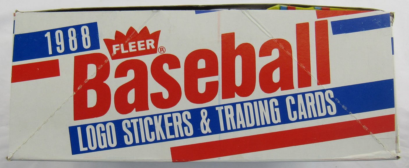 1988 Fleer Baseball Rack Box - 24 Ct