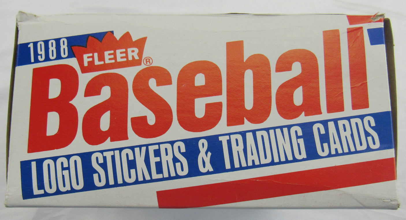 1988 Fleer Baseball Rack Box - 24 Ct
