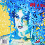 Olivia De Berardinis Heavy Metal Authentic Signed 1999 Art Calendar BAS #BA74069