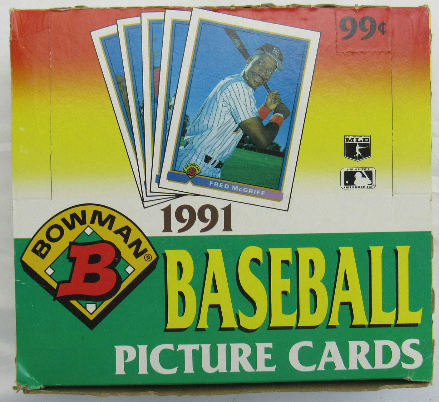 1991 Bowman Baseball CELLO Box ~ 24 Sealed Packs - Chipper Jones- Thome- Mussina