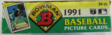 1991 Bowman Baseball CELLO Box ~ 24 Sealed Packs - Chipper Jones- Thome- Mussina