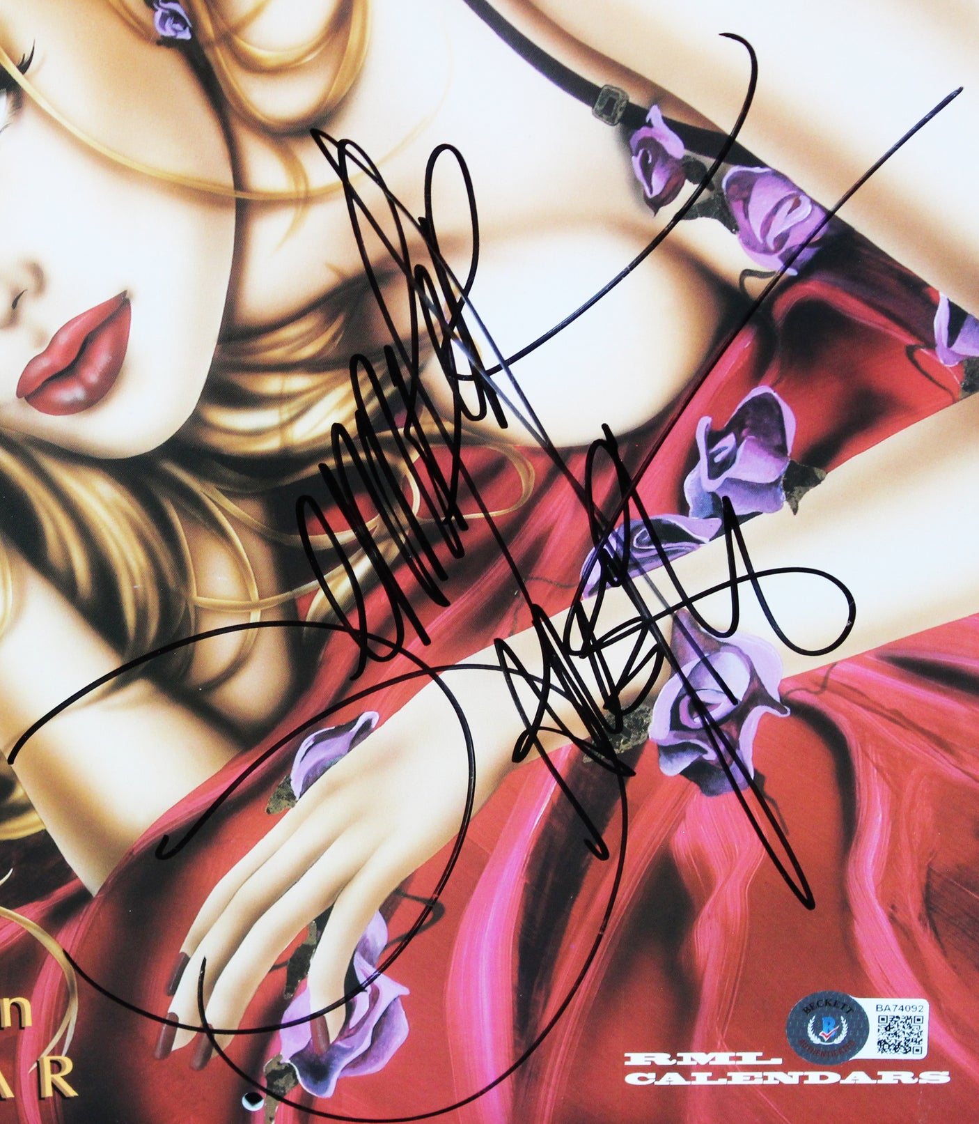 Jennifer Janesko Authentic Signed 1999 Limited Edition Calendar BAS #BA74092