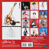 Olivia De Berardinis Signed 2012 Bettie Page Pin-Up Art Calendar BAS #BA74072