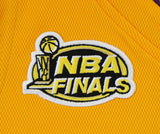 Lakers Kobe Bryant Signed Yellow M&N 2000-01 HWC Authentic Framed Jersey PSA/DNA