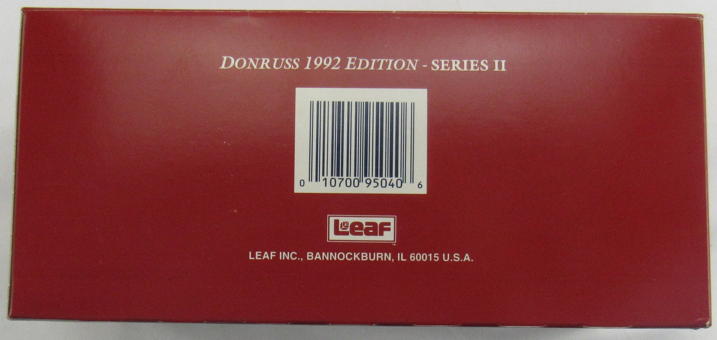 1992 Donruss 24 Packs MLB Baseball Series 2 One Jumbo Sealed Box Ripken Auto