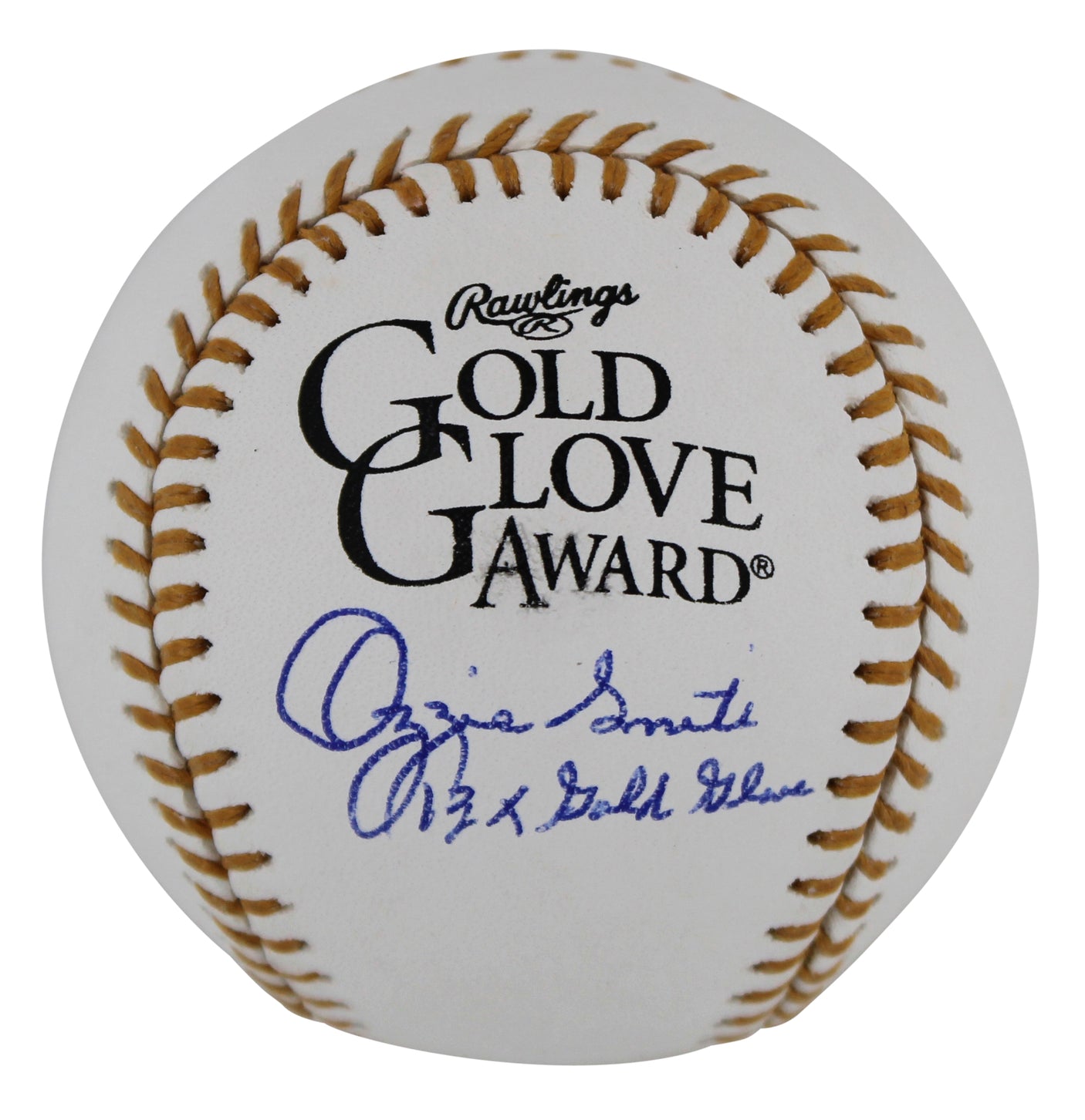 Cardinals Ozzie Smith "13x Gold Glove" Signed GG Logo Oml Baseball Fanatics