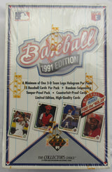 1991 Upper Deck Baseball Wax Box - Nolan Ryan Autograph / Michael Jordan SP