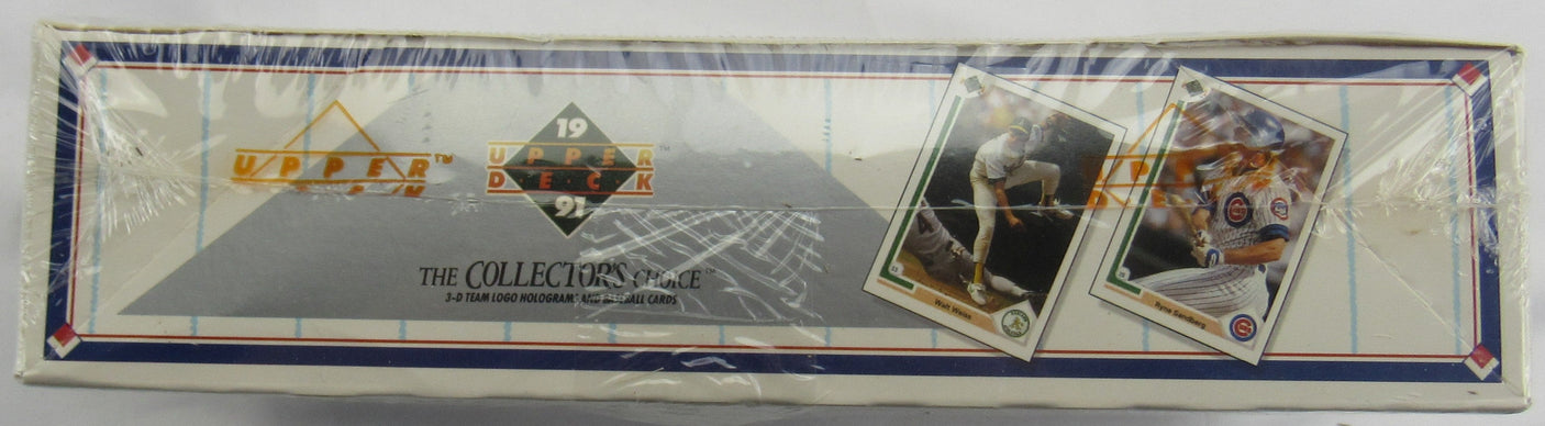 1991 Upper Deck Baseball Wax Box - Nolan Ryan Autograph / Michael Jordan SP