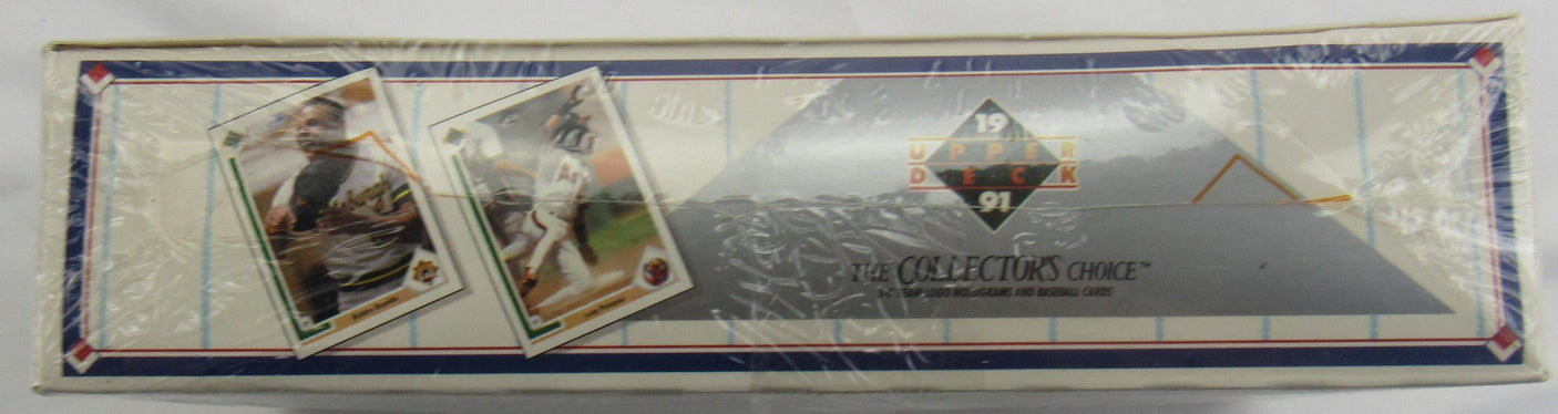 1991 Upper Deck Baseball Wax Box - Nolan Ryan Autograph / Michael Jordan SP
