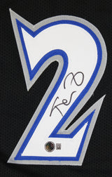 Kevin Garnett Authentic Signed Black Pro Style Framed Jersey BAS Witnessed