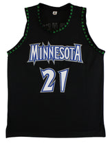 Kevin Garnett Authentic Signed Black Pro Style Jersey BAS Witnessed