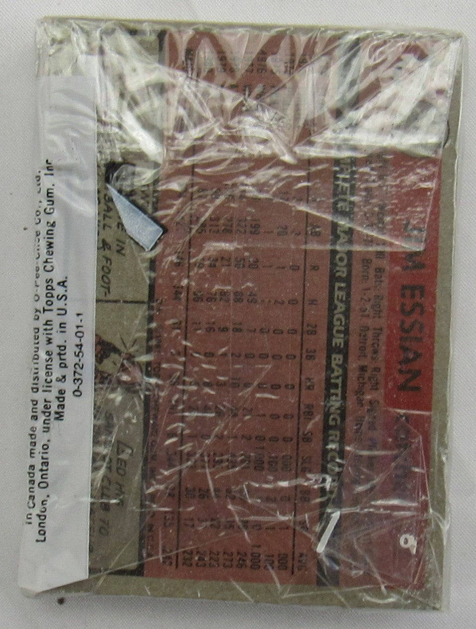 1981 Topps Cello Pack - Fernando Valenzuela RC Showing
