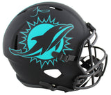 Dolphins Tyreek Hill Signed Eclipse Full Size Speed Rep Helmet BAS Witnessed