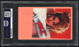 Madonna "Love" Authentic Signed 3x5 Index Card Auto Graded 10! PSA/DNA Slabbed