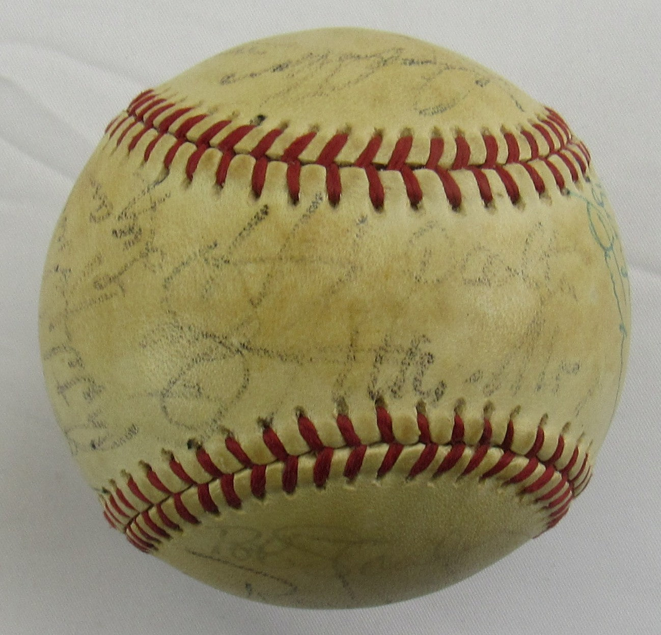 George Steinbrenner Joe Cronin Multi Signed Auto Rawlings Baseball B150