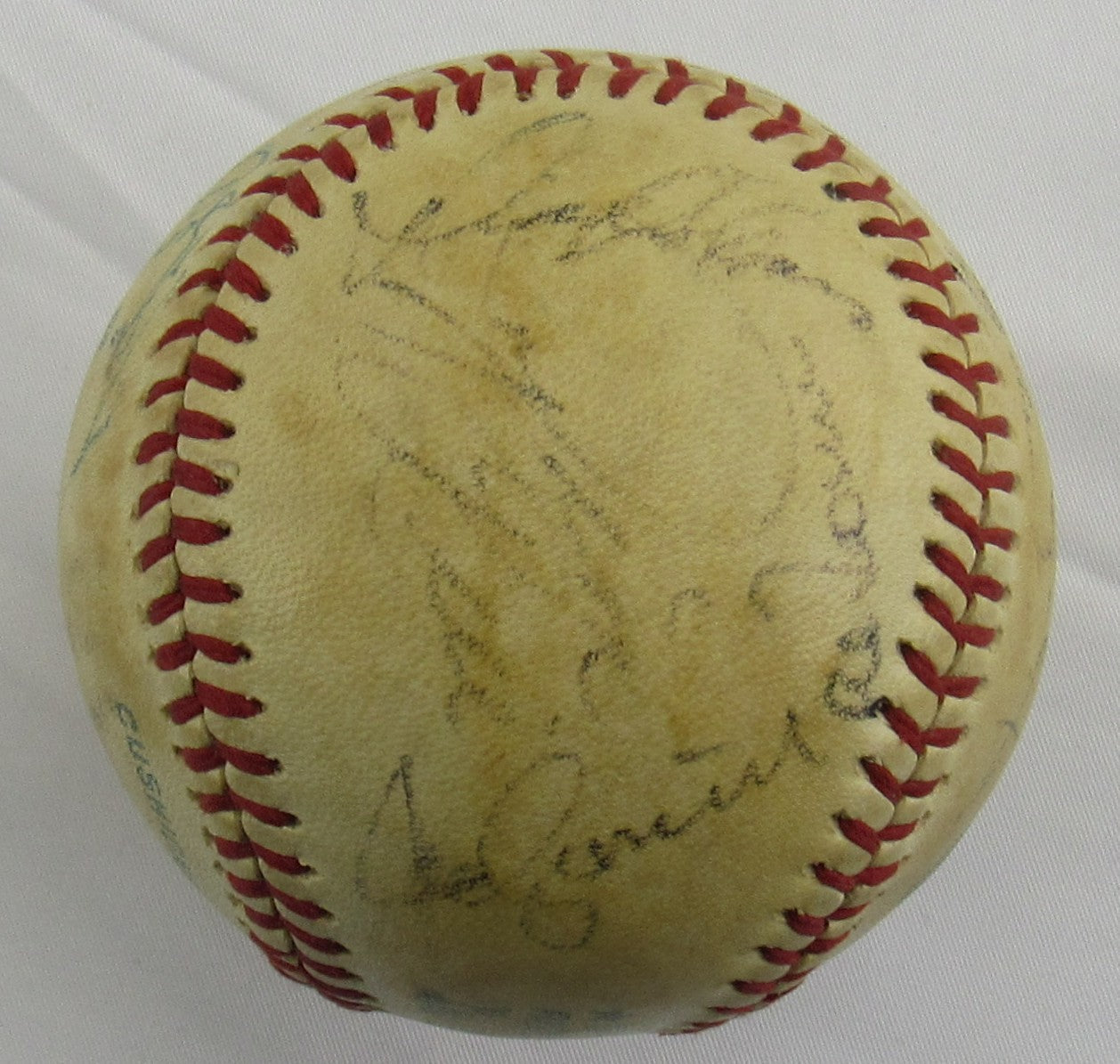 George Steinbrenner Joe Cronin Multi Signed Auto Rawlings Baseball B150