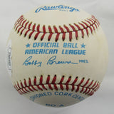 Bob Feller Signed Auto Rawlings Baseball JSA CG64863