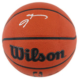 76ers Allen Iverson Authentic Signed Wilson Basketball BAS Witnessed