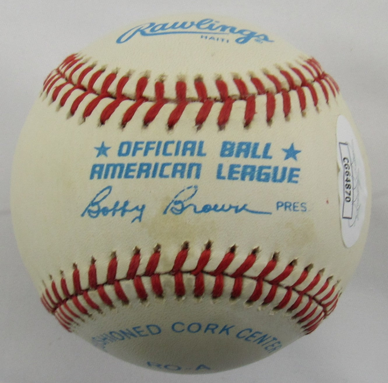 Roger Clemens Signed Auto Rawlings Baseball JSA CG64870