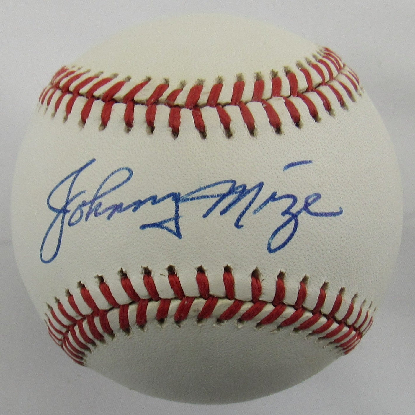Johnny Mize Signed Auto Rawlings Baseball JSA CG64871