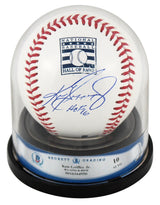 Mariners Ken Griffey Jr. "HOF 16" Signed HOF Logo Oml Baseball Auto 10! BAS 2