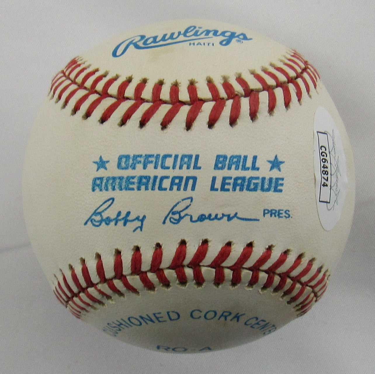 Jose Canseco Signed Auto Rawlings Baseball JSA CG64874