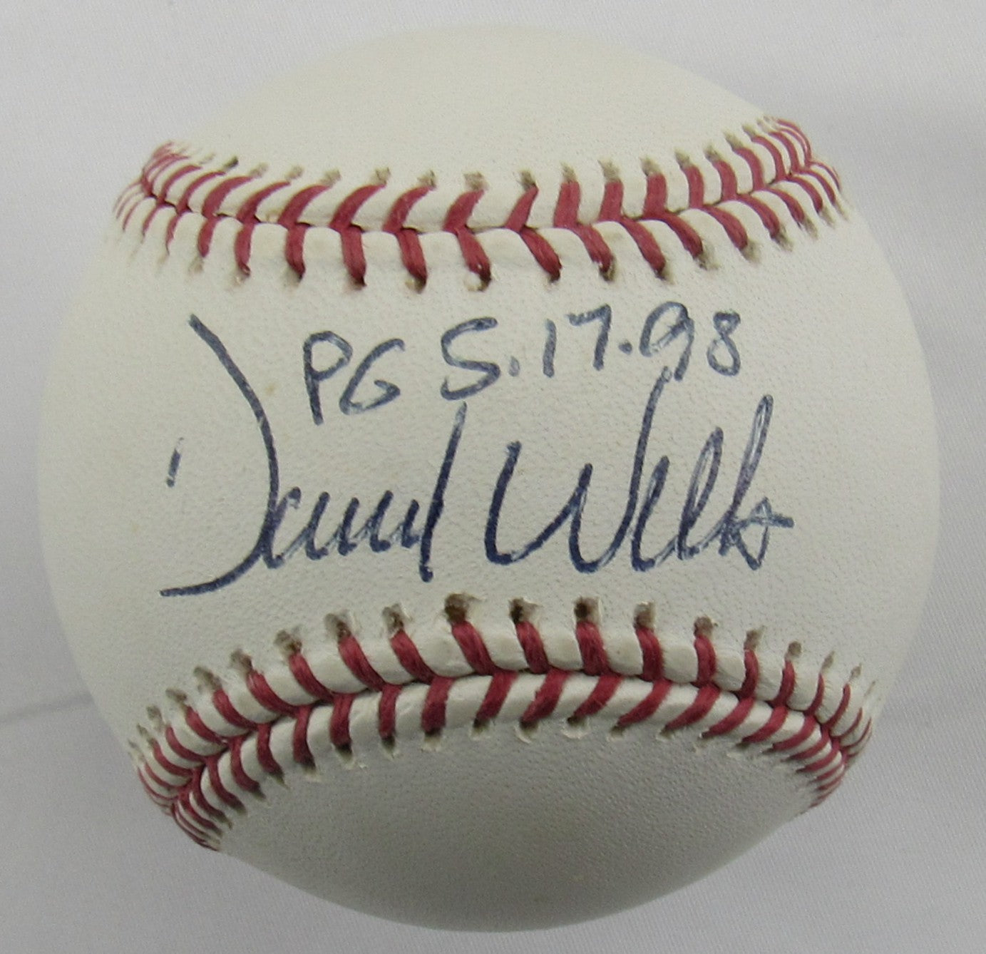 David Wells Signed Auto Rawlings Baseball JSA CG64875