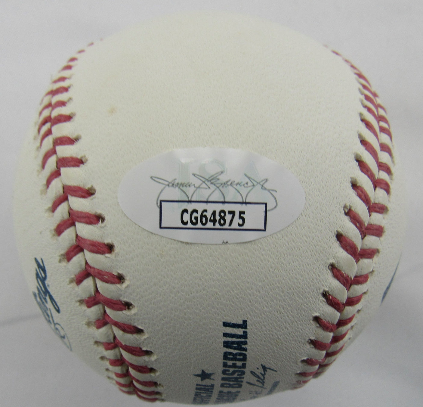 David Wells Signed Auto Rawlings Baseball JSA CG64875