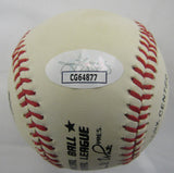 Warren Spahn Signed Auto Rawlings Baseball JSA CG64877