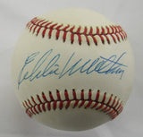 Eddie Mathews Signed Auto Rawlings Baseball JSA CG64878