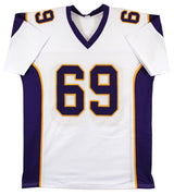 Jared Allen Authentic Signed White Pro Style Jersey Autographed BAS Witnessed 2