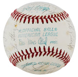 1977 Athletics (24) McCatty, Langford, Page Signed Oal Baseball BAS #AC33306