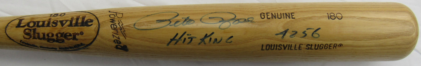 Pete Rose Signed Auto Baseball Bat w/ Insc JSA CG64887