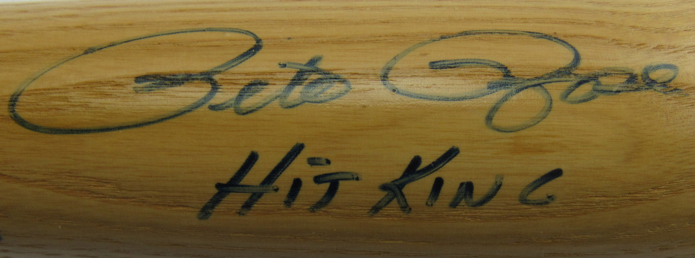 Pete Rose Signed Auto Baseball Bat w/ Insc JSA CG64887