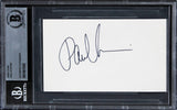 Paul Sorvino Goodfellas Authentic Signed 3x5 Index Card BAS Slabbed 1