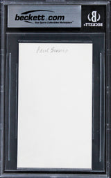 Paul Sorvino Goodfellas Authentic Signed 3x5 Index Card BAS Slabbed 1