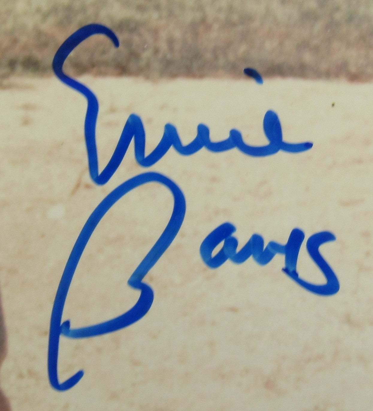 Ernie Banks Signed Auto 8x10 Photo JSA CG64857