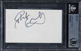 Phil Everly The Everly Brothers Authentic Signed 3x5 Index Card BAS Slabbed