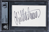Phil Hartman Saturday Night Live Authentic Signed 3x5 Index Card BAS Slabbed 1