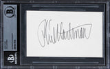 Phil Hartman Saturday Night Live Authentic Signed 3x5 Index Card BAS Slabbed 2