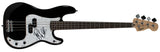 Roger Waters Pink Floyd Signed Black Fender Squier Bass Guitar BAS #AC78236