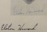 Elston Howard Jerry Coleman Signed Auto Program Page JSA CG64891