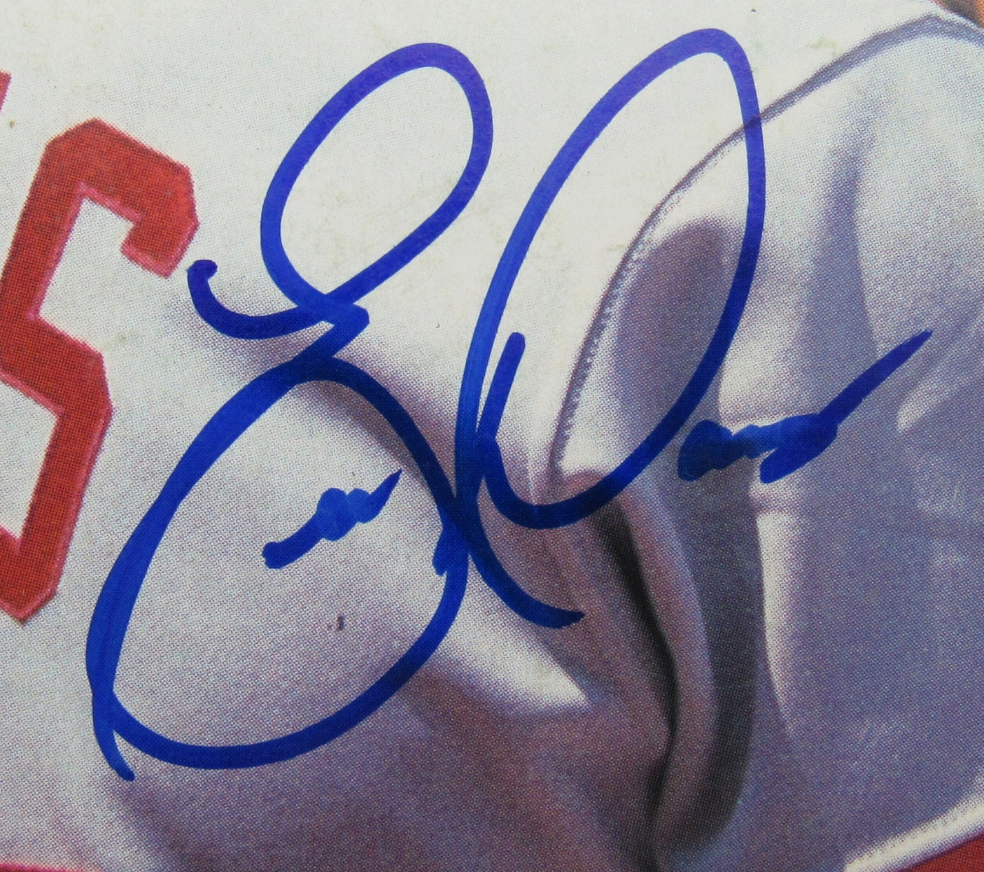 Eric Davis Signed Auto Magazine JSA CG64892