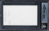 Micky Dolenz The Monkees Authentic Signed 3x5 Index Card BAS Slabbed 4