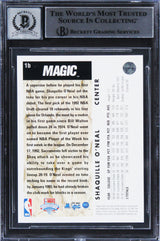 Magic Shaquille O'Neal Signed 1992 Upper Deck #1B Rookie Card Auto 10! BAS Slab