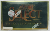 1993 Score Select Baseball Premier Edition Wax Box - Derek Jeter RC