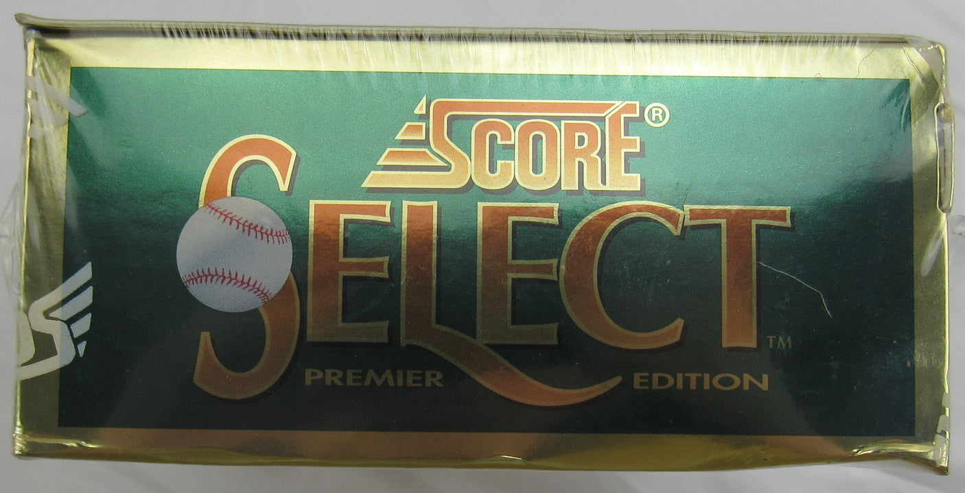 1993 Score Select Baseball Premier Edition Wax Box - Derek Jeter RC