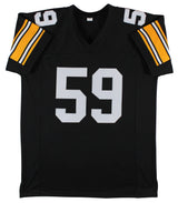 Jack Ham "HOF 88" Authentic Signed Black Pro Style Jersey Autographed BAS