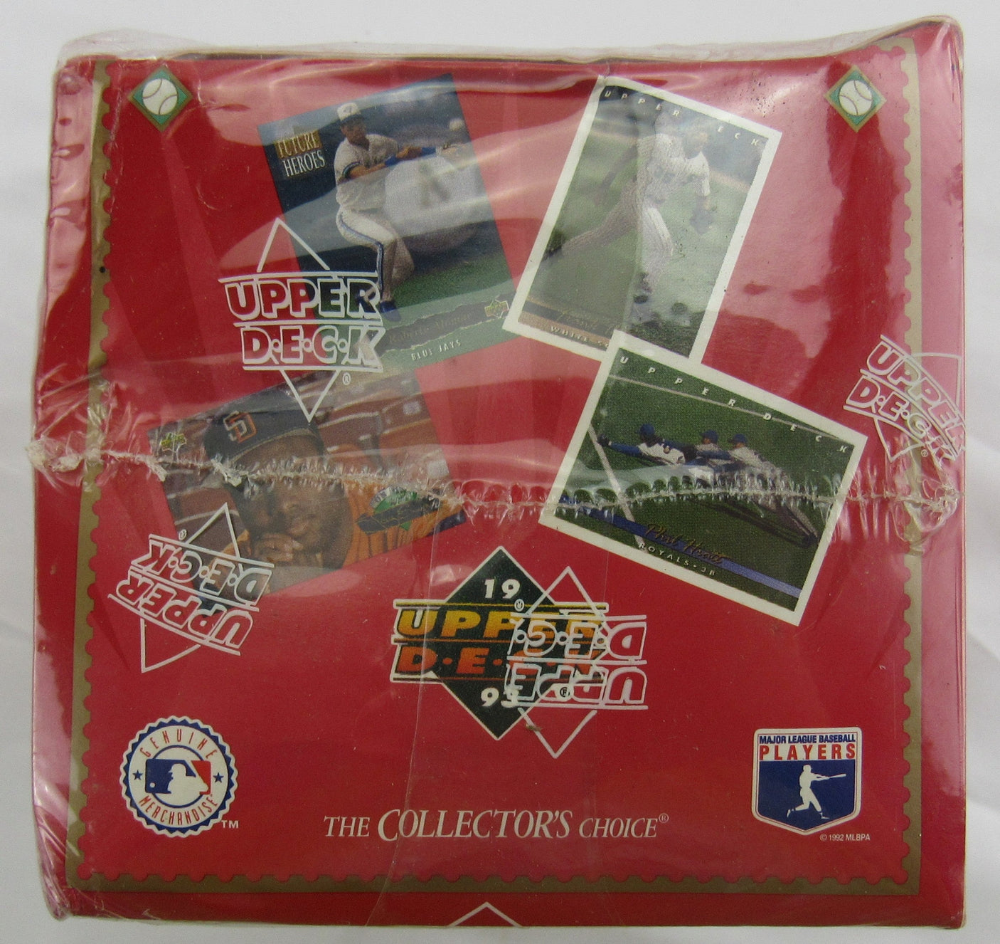 1993 Upper Deck Baseball Series 2 Baseball Jumbo Box - Derek Jeter RC
